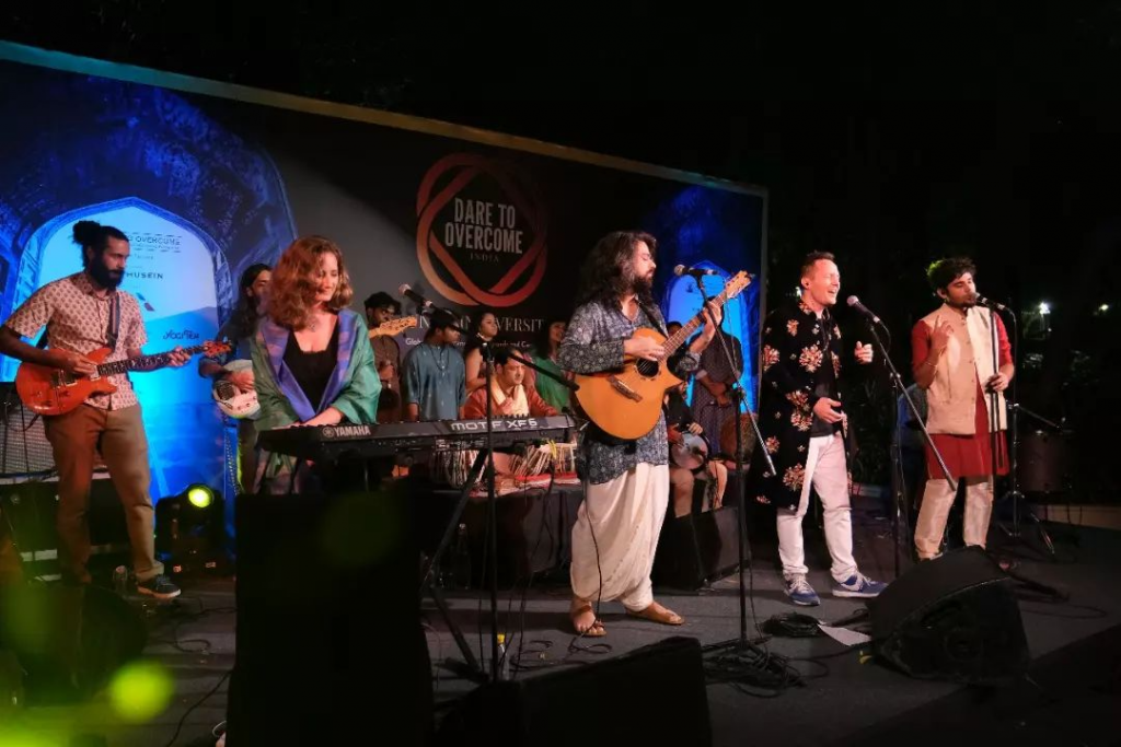 Global Music Collective - Dare to Overcome concert Delhi, India